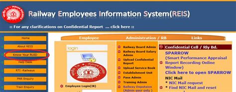 Indian Railway Employees Information System.